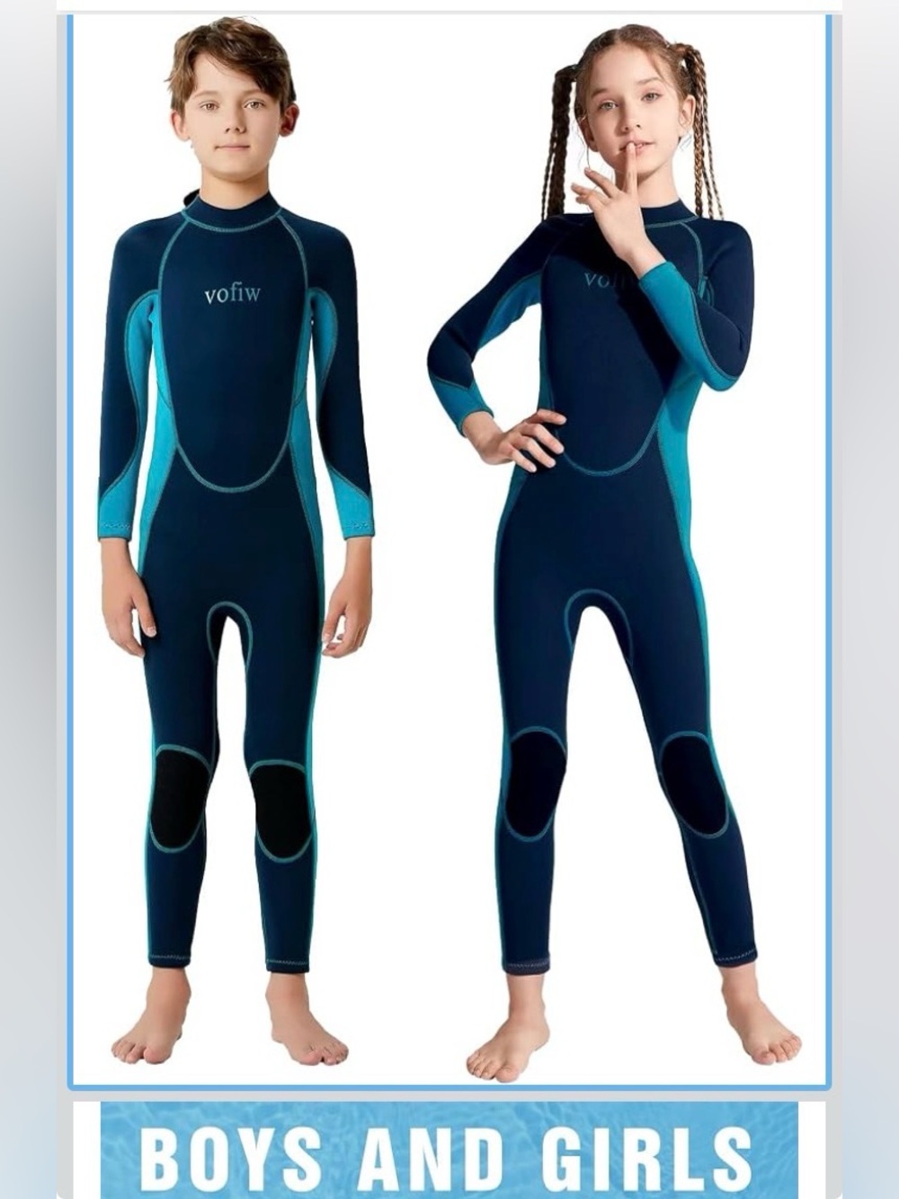 Vofiw-teen wetsuit